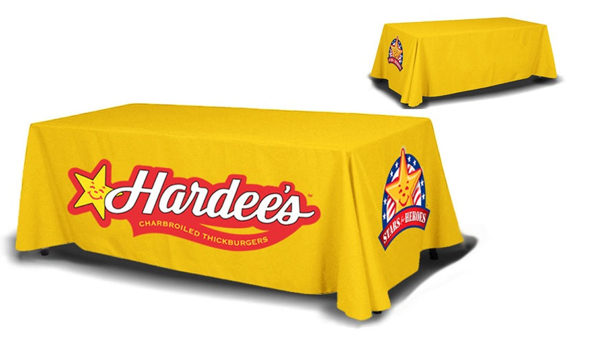 8ft. Table Cover 4 sided (Closed Back)