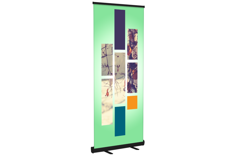 Standard Retractable Banner Stand 33"x 81"